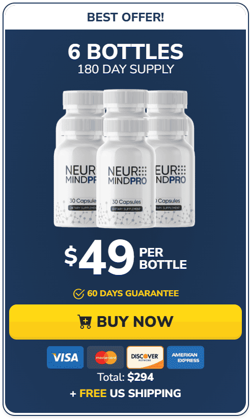 neuro mind pro 6 bottles price
